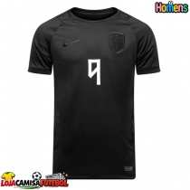Camisa de Futebol Noruega Erling Haaland #9 Equipamento Secundário Mundo 2026 Manga Curta